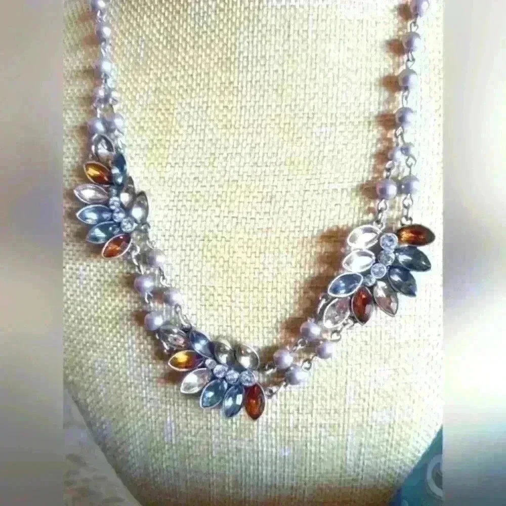 NWT hrinstone necklace - Picture 1 of 6